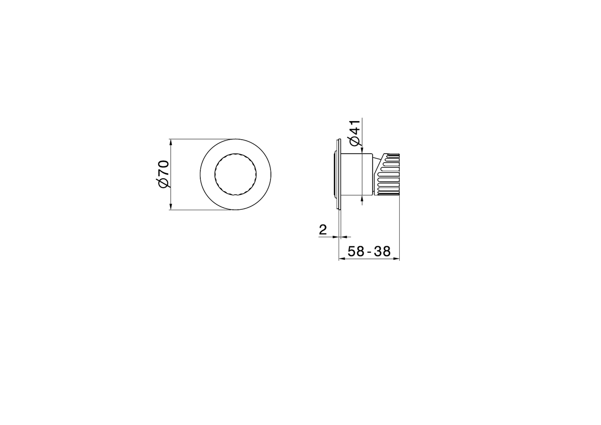 Newform 74266EX - disegno tecnico
