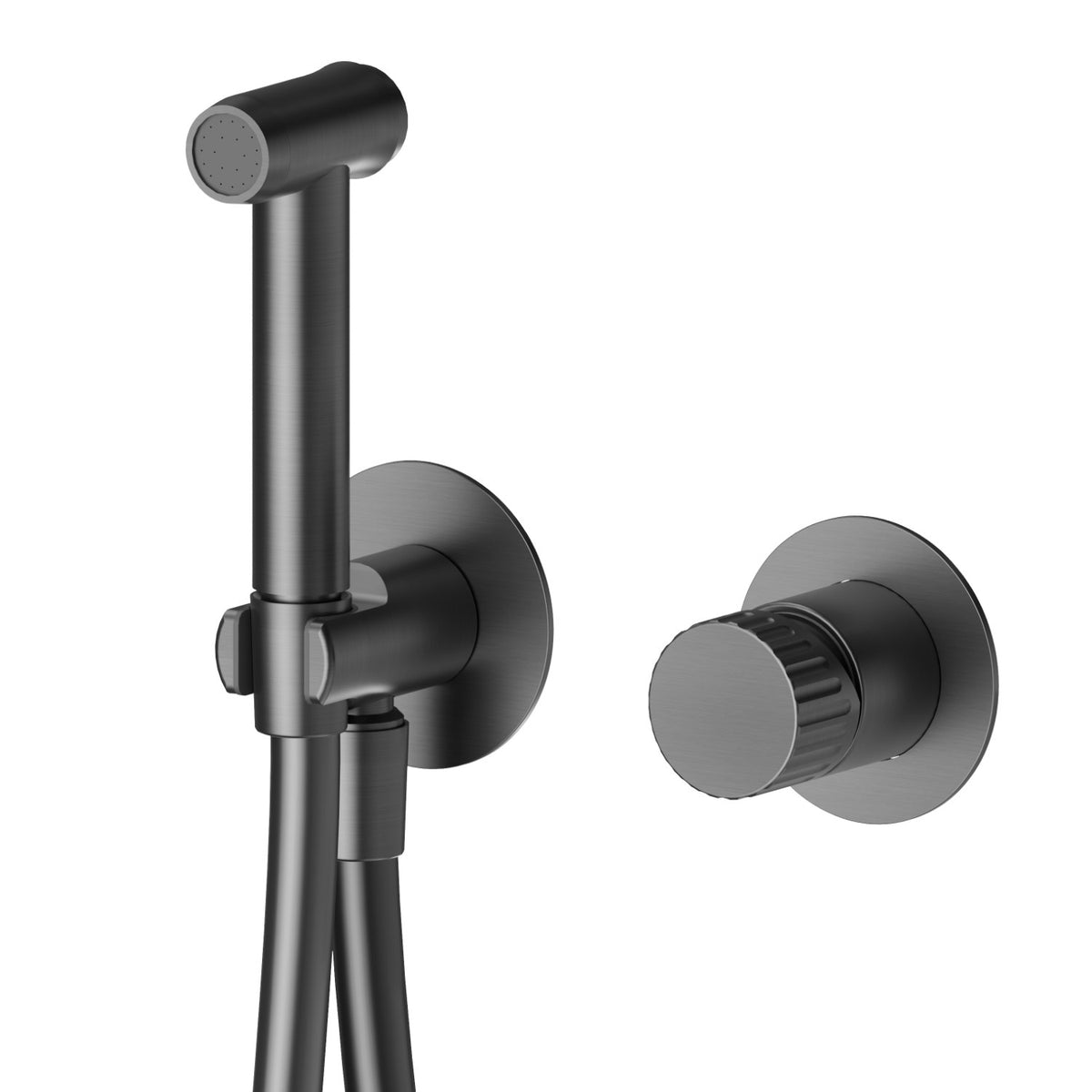 Newform 74281EX - PVD brushed Gun Metal - codice 74281EX.59.064