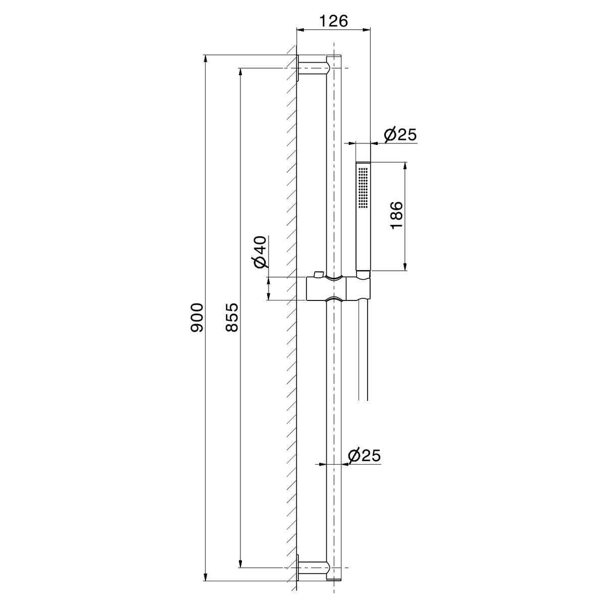 Newform 813 - disegno tecnico