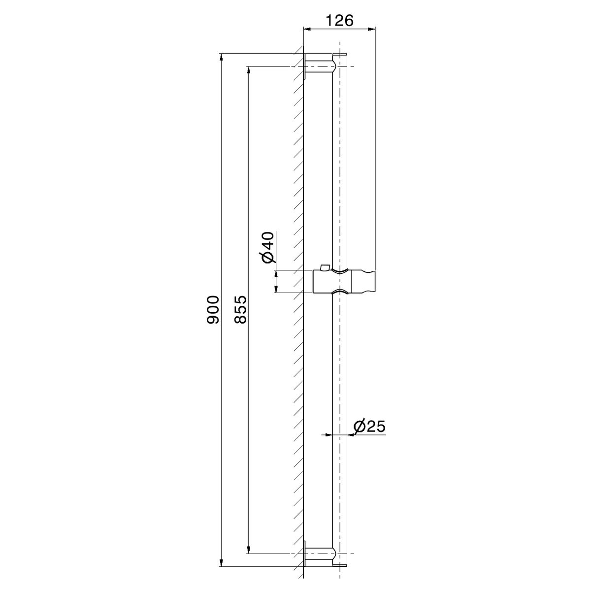 Newform 831 - disegno tecnico