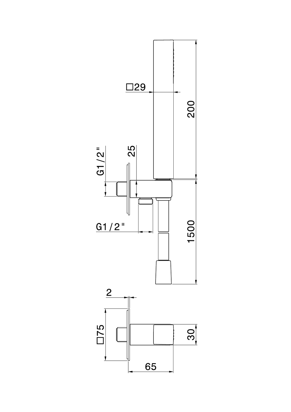 Newform 859 - disegno tecnico