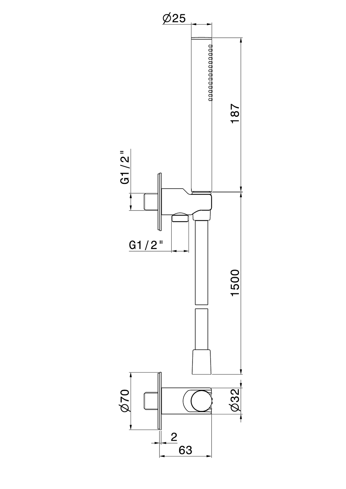 Newform 862 - disegno tecnico