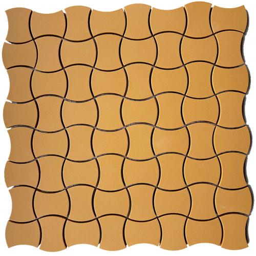 CESI Full Body Ottone 2,5x5 Mosaico Butterfly su Rete