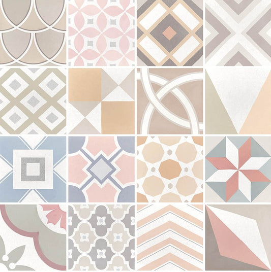 Studio One Caprice Pastel Patchwork 20x20