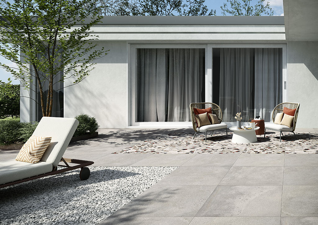 I Cocci Cenere Spaccato 90x90 Naturale - Gres Porcellanato di Fioranese - Prezzo solo €58.95! Compra ora su CEGO CERAMICHE