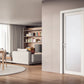 Porta interna Portalacasa Bianco HD Vetro nell’ambientazione del catalogo