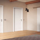 Porta interna Portalacasa Dynamic Pro - Bianco Laccato nell’ambientazione del catalogo