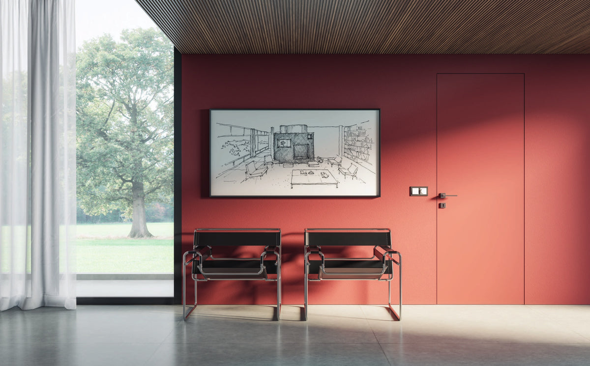 Porta interna Portalacasa Filomuro EVO21 nell’ambientazione del catalogo