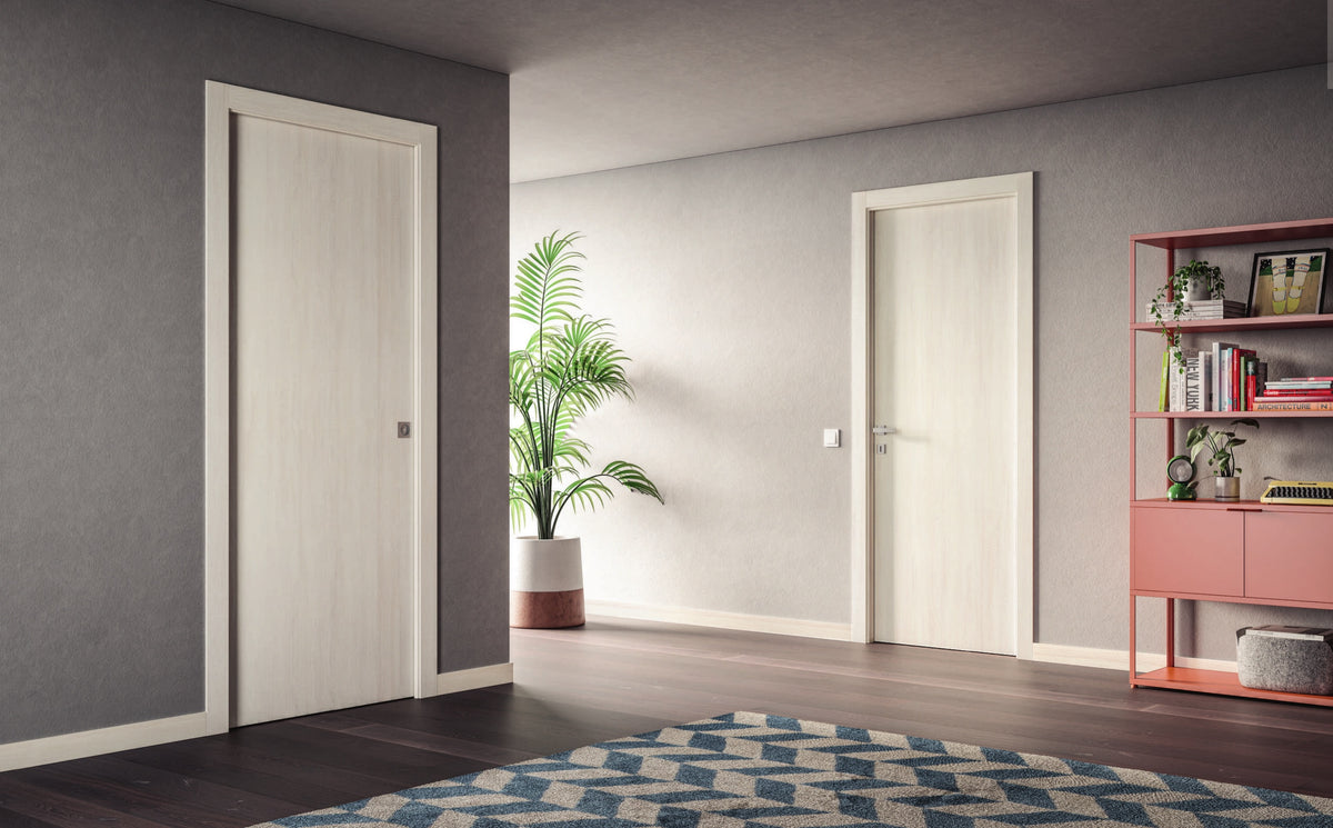 Porta interna Portalacasa Latte nell’ambientazione del catalogo