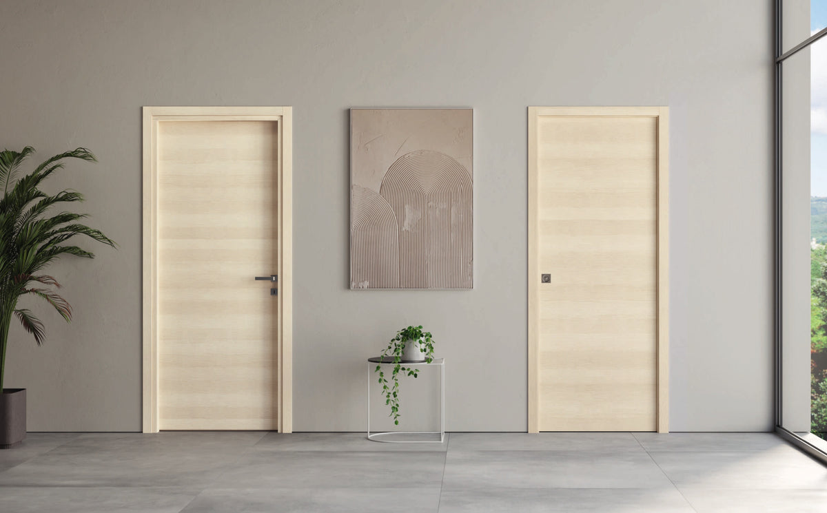Porta interna Portalacasa Quadra Ecrù nell’ambientazione del catalogo