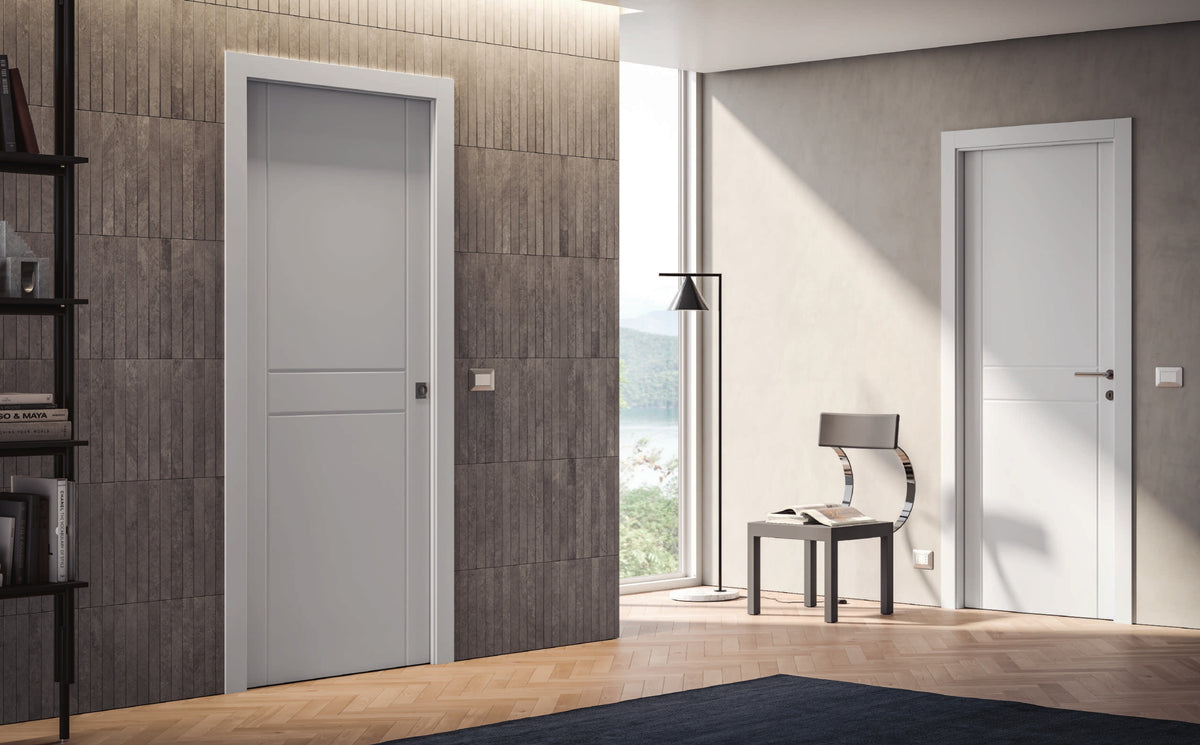 Porta interna Portalacasa Suite Pro - Bianco Laccato nell’ambientazione del catalogo