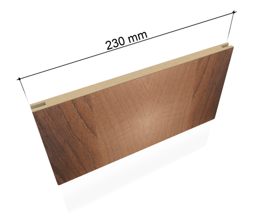 Asta allargamento muro 230x12x2235 noce. Foto ufficiale Portalacasa.