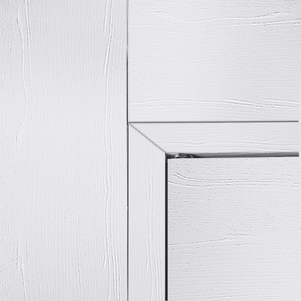 Kit battente tls/l8 mm.85 bianco struttura da 600 x 2100 invisibile air; anta e maniglia illustrate escluse.