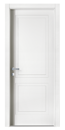 Anta di ricambio Style Pro Portalacasa, Bianco Laccato, apertura Battente. Foto ufficiale del modello.