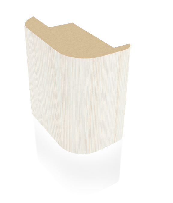 Kit 3 pezzi angolari fermapannello matrix avena. Foto ufficiale Portalacasa.