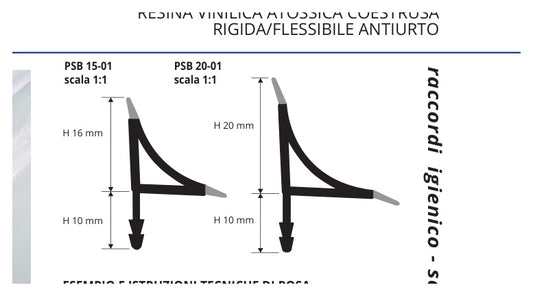 Probath Alluminio verniciato Bianco - profilo tecnico