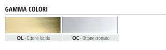 Proangle Ottone lucido - gamma colori
