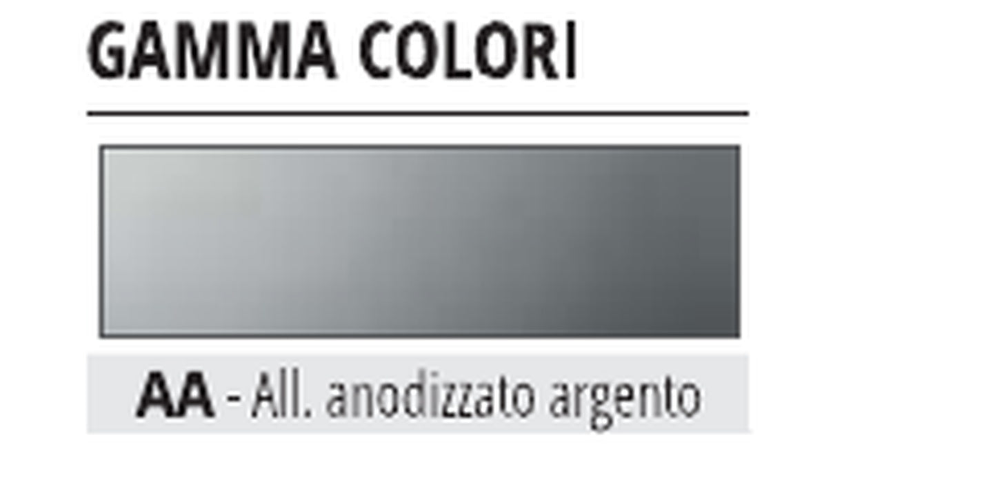 Proend Grip 70 - gamma colori: alluminio anodizzato argento