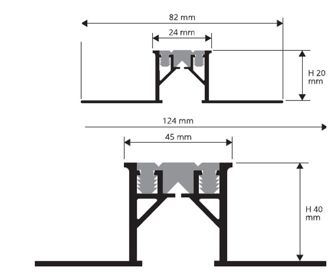 Proexpan H20-H40 - disegni tecnici