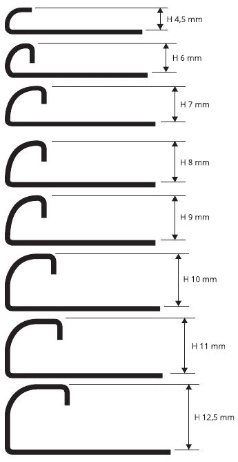 Projolly Quart acciaio inox - disegni tecnici