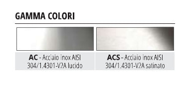 Projolly Triangle acciaio inox AISI 304 - finiture AC lucido e ACS satinato