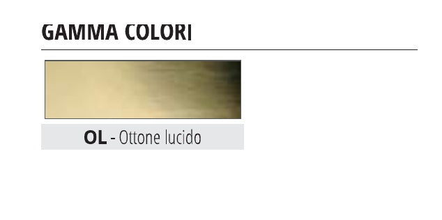 Prolevall 358 Ottone lucido con adesivo - finiture