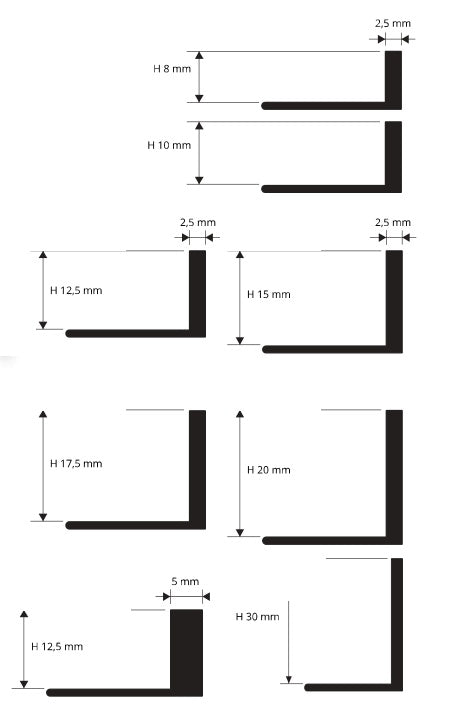 Prolevigal Ottone naturale - disegno tecnico