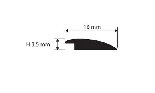 Prolinoleum - disegno tecnico 16 mm