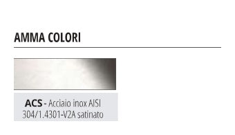 Prolistel Channel acciaio inox AISI 304 - finitura ACS satinato