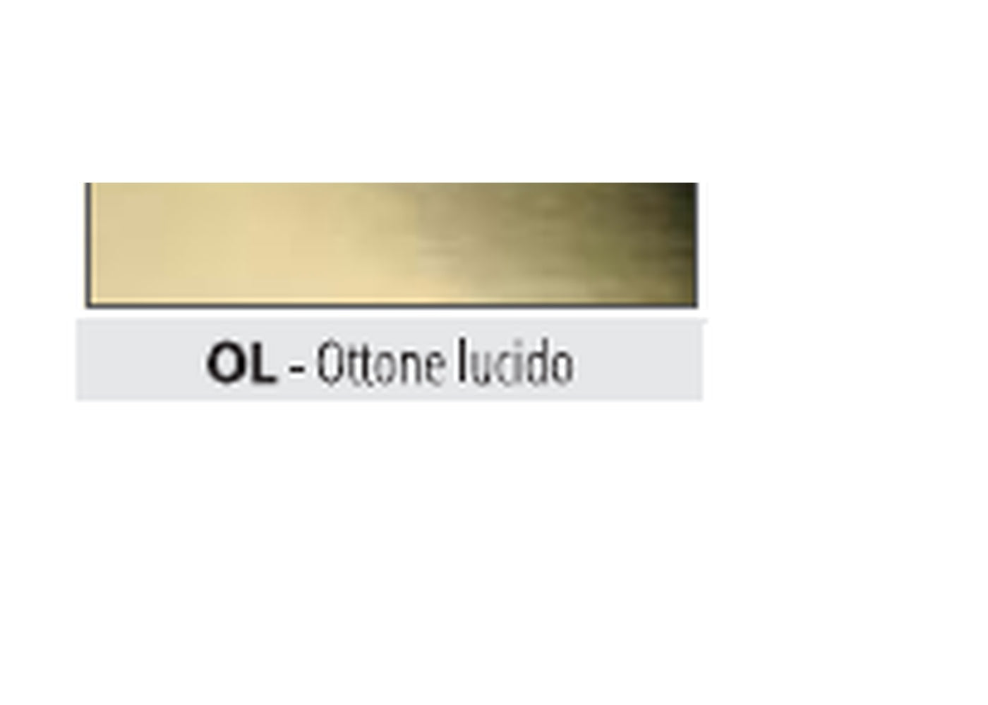 Proplate - finitura OL ottone lucido