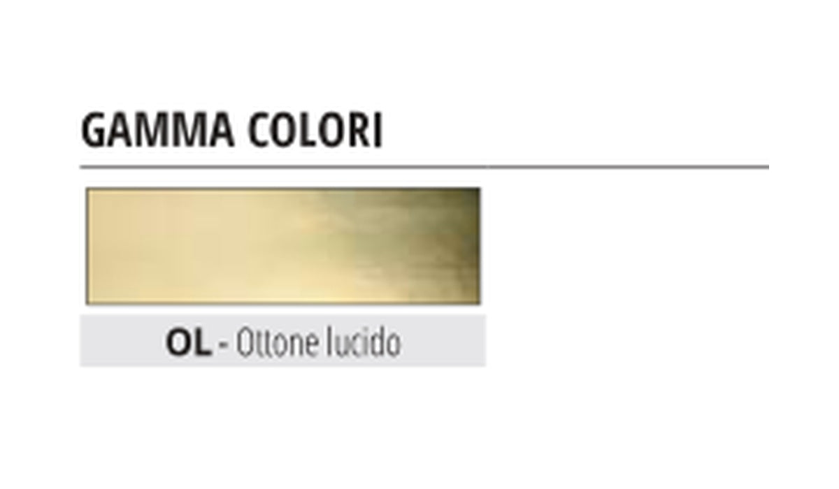 Prosol ottone - finitura OL ottone lucido