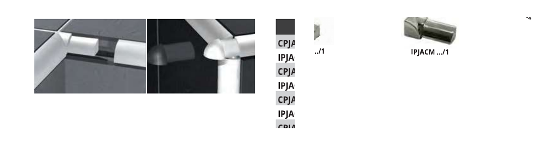 Projolly capsule raccordi triassiali acciaio inox AISI 316L lucido