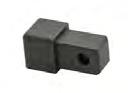 Projolly Square Capsule raccordi triassiali Alluminio anodizzato - tappo quadrato Progress Profiles