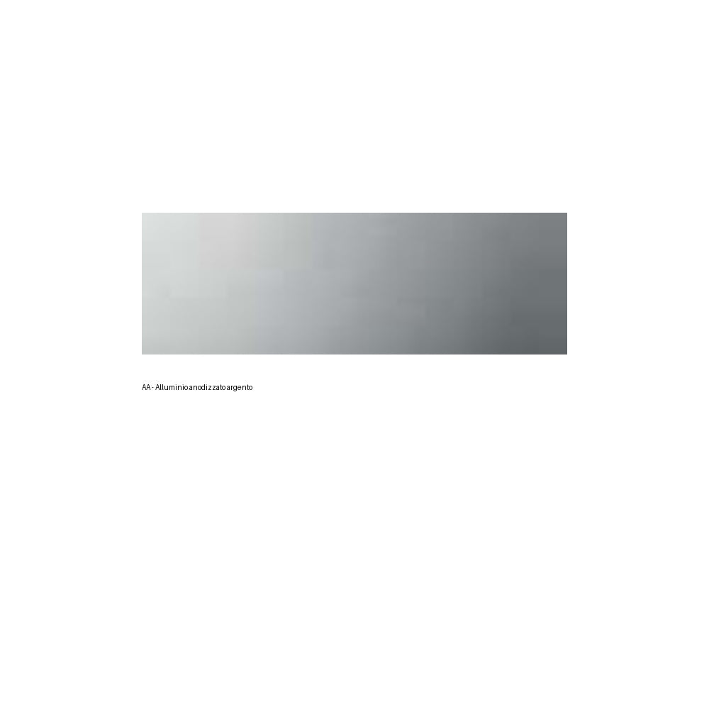 Proskirting gamma colori alluminio anodizzato argento