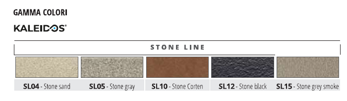 Proterrace Double Drip Alluminio Stone Line Stone gray - gamma colori SL04, SL05, SL10, SL12 e SL15