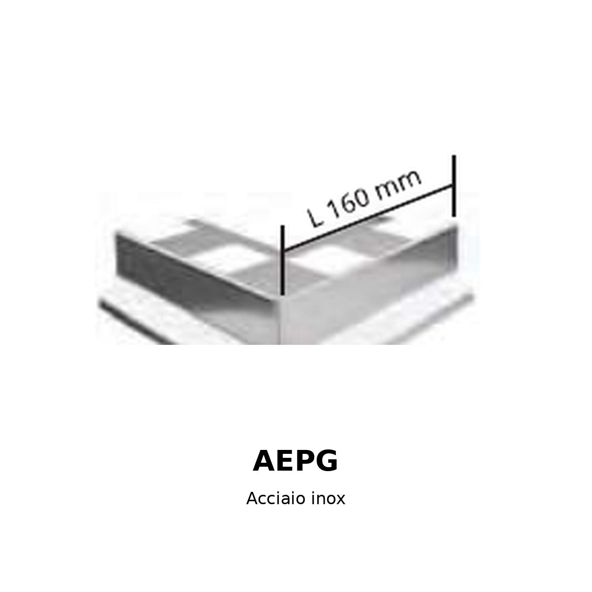 Proterrace PCG Acciaio inox Angolo esterno - AEPG