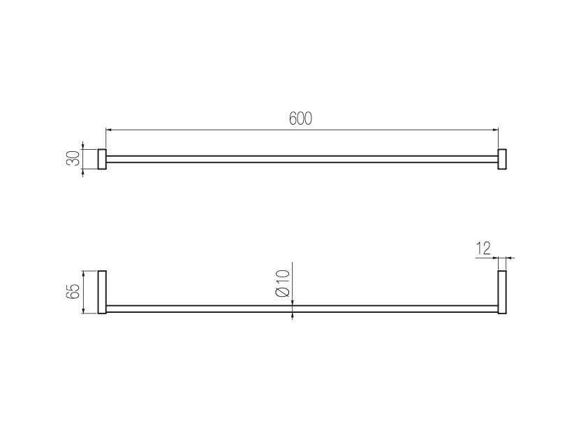 Radomonte ACQ6 - disegno tecnico