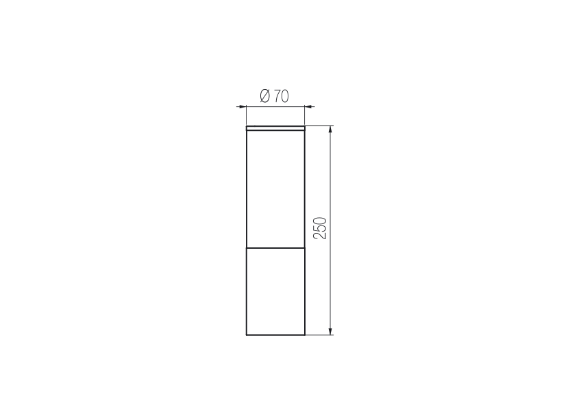 Radomonte ACX27 - disegno tecnico