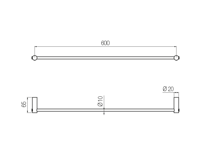 Radomonte ADX5 - disegno tecnico