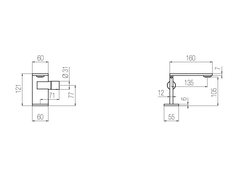 Radomonte AIC1 - disegno tecnico