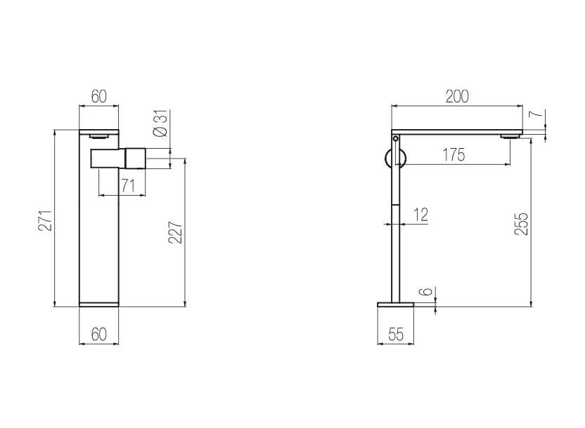 Radomonte AIC3 - disegno tecnico