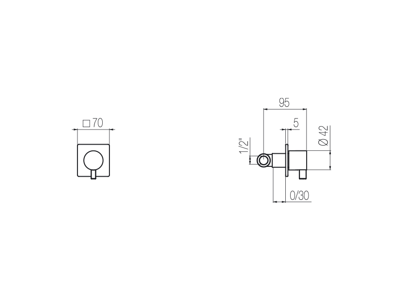 Radomonte ARQ49 - disegno tecnico
