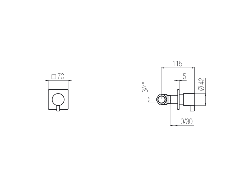 Radomonte ARQ50 - disegno tecnico