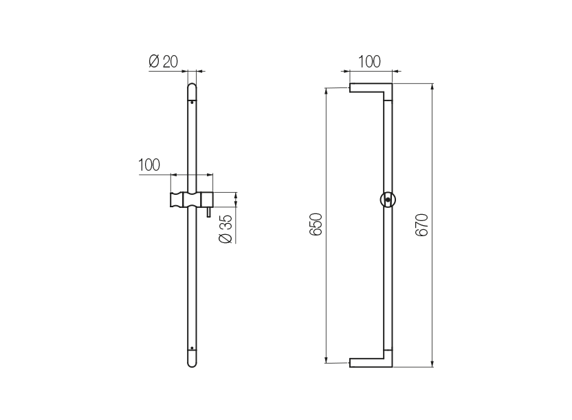 Radomonte ASX1 - disegno tecnico