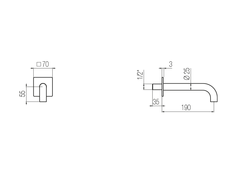 Radomonte CHV20 - disegno tecnico