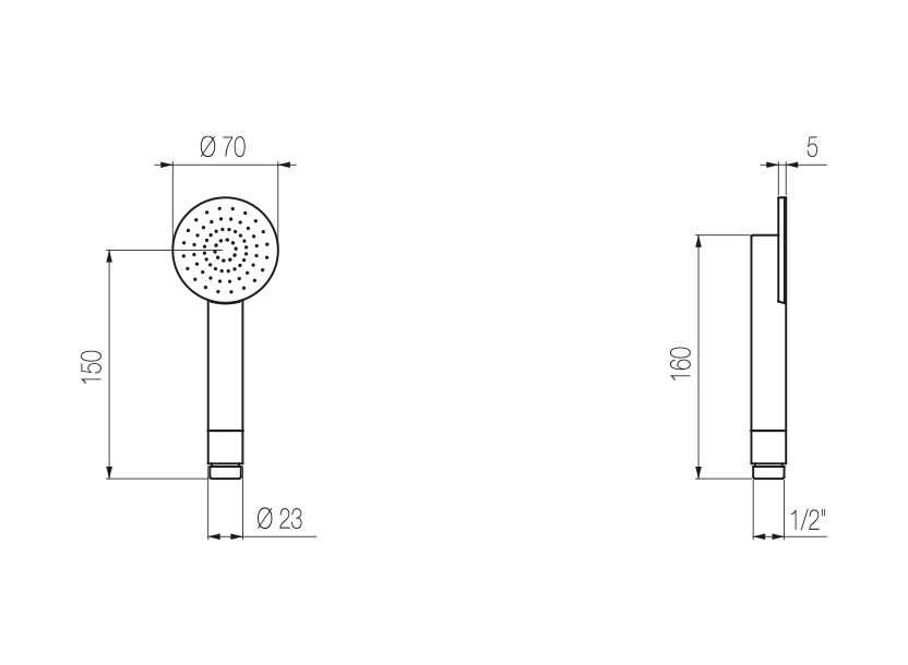 Radomonte DWN2 - disegno tecnico