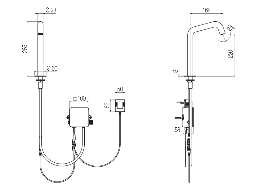 Radomonte DXF2 - disegno tecnico