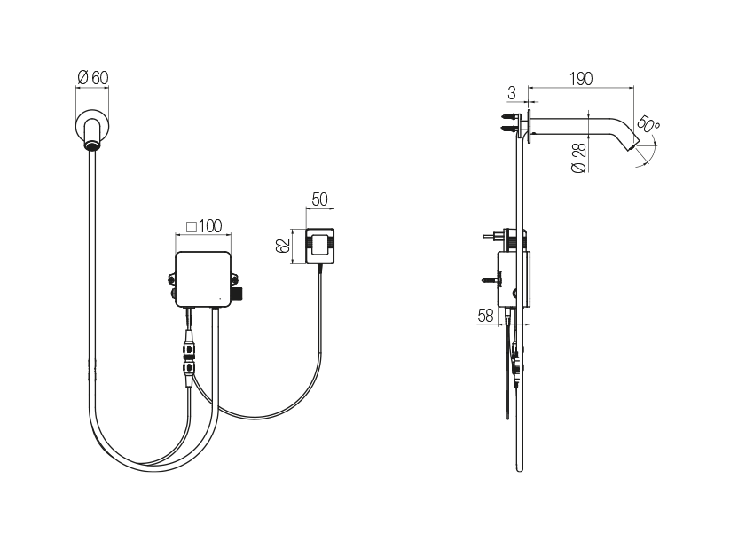 Radomonte DXF3 - disegno tecnico