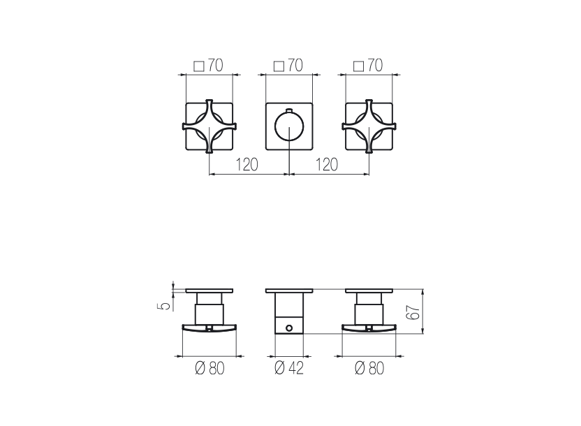 Radomonte DXN60 - disegno tecnico