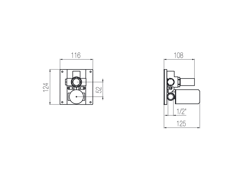 Radomonte INZ2 - disegno tecnico